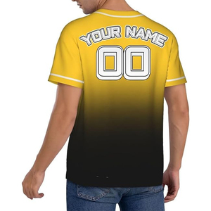 เสื้อเบสบอลแฟชั่นคุณภาพสูง ผลิตจากโรงงาน รุ่นใหม่ปี 2026 สำหรับทุกเพศทุกวัย ขนาดสั่งทำได้ ผ้าฝ้ายออร์แกนิค 100% แห้งเร็ว - Product Image 5