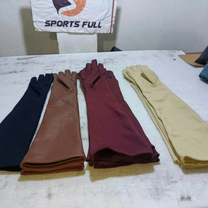 Women's Winter Long Leather Gloves Silk Lining Comfortable Anti-Pilling Fashion Wholesale Daily <b>Ski</b> Travel Cycling Outdoor - Product Image 1