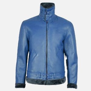 Chaqueta de Cuero Clásica con Peluche al por Mayor |   Diseño de lujo para chaquetas de piel para uso informal y formal - Product Image 3