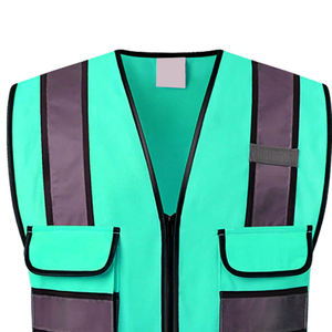 Cheap Outdoor <b>Construction</b> Reflective Safety Vest <b>Jacket</b> Personal Safety <b>Construction</b> Hi Vis Security Reflective Clothing - Product Image 3