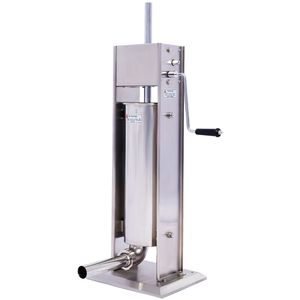 Poussoir à Saucisses Commercial en Acier Inoxydable à Double Vitesse 7LB/3, Remplisseur de Viande Vertical avec 4 Tubes de Remplissage pour Usage Domestique et Professionnel - Product Image 6