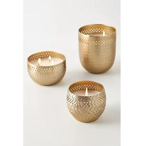 Small Size Brass Candle Vessels Decorative Candle Making Container For Home Interior Accent Table <b>Ornament</b> - Product Image 1