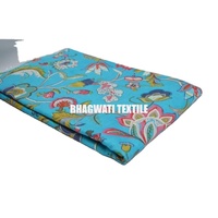 Vente en gros de lot de tissu imprimé fleuri en bloc tissu à coudre en coton indien par cour vêtements pour femmes