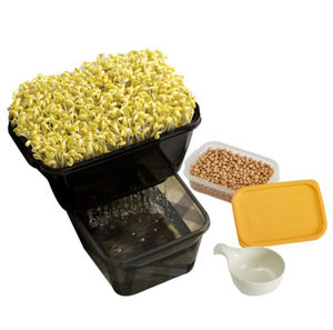 Pot de germination de légumineuses en plastique facile et gratuit à utiliser - Compatible lave-vaisselle, idéal pour les cadeaux - Product Image 1