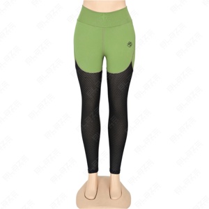 กางเกงโยคะระบายอากาศได้ดีเลกกิ้งผ้าสแปนเด็กซ์ไร้รอยต่อเซ็กซี่ - Product Image 2