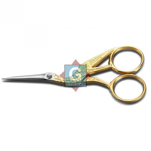 Nail Cuticle <b>Scissors</b> Serrated Smooth Industrial Grade Beautiful Bird Shape Design Stainless Steel <b>Left</b>-Right - Product Image 3