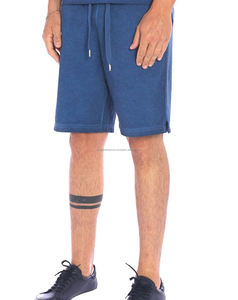 Men's Casual 100% Cotton <b>Shorts</b> Breathable Embroidered Mid-Waist High Street Outdoor <b>Sports</b> <b>Short</b> Solid Pattern Oem Service - Product Image 2