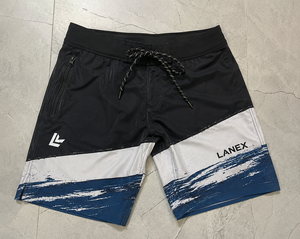 Custom <b>Men</b>’s Color Block Board Shorts Quick Dry Surf Swim <b>Trunks</b> with Zipper Pocket 4-Way Stretch Beachwear OEM ODM Factory - Product Image 6