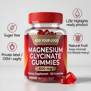 Gomitas de Glicinato de Magnesio de Marca Privada, Suplemento Dietético, Suministro de Fábrica con Certificación GMP - Product Image 2