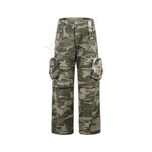 Pantalon Cargo de Chasse Décontracté Premium pour Homme, Léger, Respirant, en Coton, Multi-Poches, pour Activités de Plein Air, avec Logo Personnalisé - Product Image 2