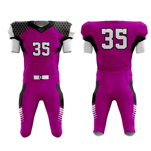 Uniforme de football américain personnalisé en gros, ensemble de maillots d'équipe sublimés, fabricant OEM - Product Image 1