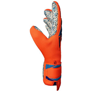 Guantes de portero profesionales de marca con protección para los dedos, guantes de portero de fútbol de látex, con cordones personalizados. - Product Image 2