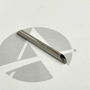 Tubo Receptor de Acero Inoxidable de Doble Cara para Perforaciones, 45 y 30 Grados, 77mm de Longitud, 5mm de Ancho, Herramienta para Perforaciones Corporales - Product Image 3