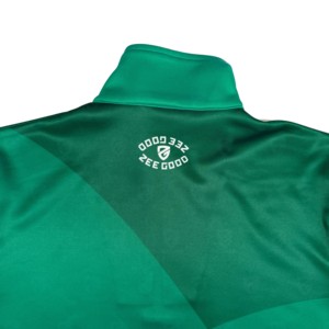 Veste coupe-vent pour homme avec fermeture éclair quart de tour, anorak à capuche, coupe ample, nylon imperméable – Broderie équipe/club - Product Image 4