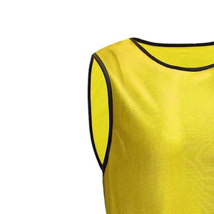 Unisex Soccer Team Practice Pinnies Scrimmage Training Mesh Football Vests Reversible Double Sided <b>Sport</b> Training <b>Bibs</b> - Product Image 4