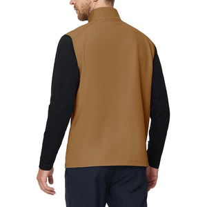 Waterproof Men Golf Vest Stain Resistant Softshell Sport Body <b>Warmer</b> Quick Dry Performance Athletic Gilet Outerwear - Product Image 2