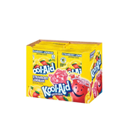 Poudre de punch tropical non sucrée Koool Aid standard, 0,16 oz, paquet de 192 pour la distribution