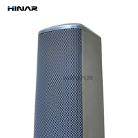 Sistem Speaker Kolom Komersial HINAR 2.1 Saluran dengan Amplifier Kelas D, Loudspeaker PA untuk Pemasangan di Dinding, Cocok untuk Ruang Konferensi