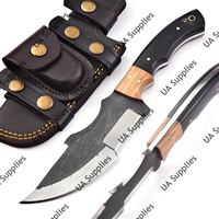 Couteau tactique multifonction à lame fixe robuste en acier à haute teneur en carbone 1095, personnalisable OEM/ODM, vente en gros