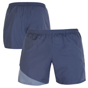 Shorts de sport respirants et à séchage rapide pour hommes, avec taille élastique confortable, compression, couleur unie, pour la course à pied - Product Image 6