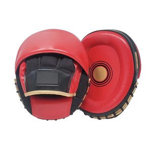 Custom Made Design & Logo Boxing <b>Focus</b> <b>Pads</b> Training High Quality Punching Target <b>Focus</b> Mitts Durable Original Leather Boxing - Product Image 2