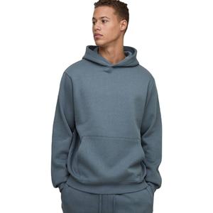 Sudadera con Capucha Deportiva de Algodón 100%, Lisa, Teñida, para Invierno, al por Mayor, Gruesa, Talla Grande, con Logotipo Personalizado, para Hombre - Product Image 1