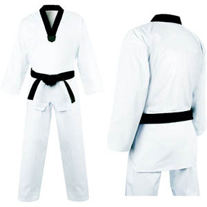 Uniformes de Artes Marciales TaeKwondo 100% Algodón Duraderos de Secado Rápido Ligeros Transpirables Unisex para Adultos - Product Image 6