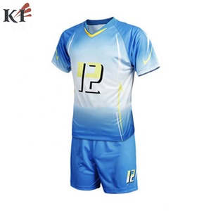 Vêtements de cheerleaders pour hommes sur mesure en gros, uniforme noir, rouge, orange métallique, bleu clair, tissu brillant foncé, KEVEN IMPEX - Product Image 2