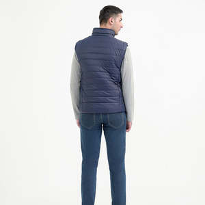 Gilet matelassé imperméable personnalisé de haute qualité pour homme, veste sans manches tendance, rembourrée en coton, pour homme et femme, vêtement d'extérieur - Product Image 5