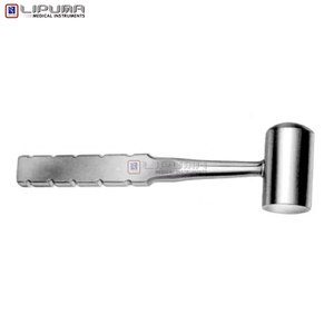 Maillets chirurgicaux orthopédiques Cottle 30mm 240g 18.5cm, instruments médicaux à commande manuelle pour la chirurgie osseuse, pour grossistes - Product Image 5