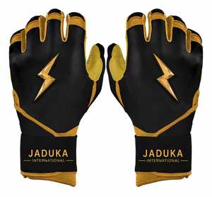 ถุงมือตีเบสบอลรุ่น Gold Series แบบแขนยาว Bruce Bolt หนัง Cabretta หนา 0.9 มม. สำหรับการตีลูกแรง - Product Image 1