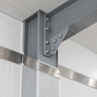 Prefab geprefabriceerde voedselverwerkingshal van staalconstructie voor de verwerking van fruit, sauzen, sappen en dranken.