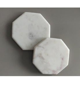 Modern <b>Marble</b> <b>Coasters</b> Set Luxury Tableware Accessories for Home & Hotel - Product Image 2
