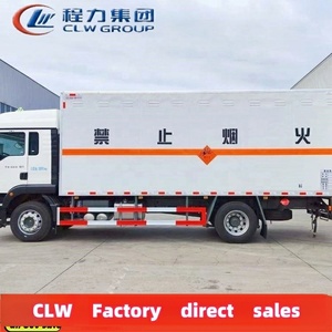 HOWO Diesel Cargo Delivery Truck 4x2 Strahl ausrüstung Transport Mini Box Van Truck zu verkaufen - Product Image 5