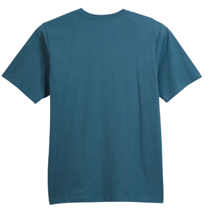 เสื้อยืดคอตตอนรีไซเคิลสำหรับผู้ชาย สีน้ำเงินสเลท รักษ์โลก คุณภาพพรีเมียม คอกลม แขนสั้น สวมใส่สบายๆ ใช้ได้ทุกวัน - Product Image 2