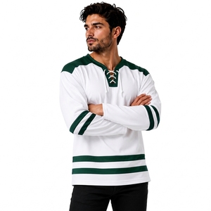 Uniforme de Hockey Personalizado OEM, Fabricante de Ropa de Hockey sobre Hielo de Marca Privada, 100% Poliéster, Impresión por Transferencia de Calor, Manga Larga - Product Image 5