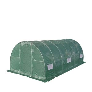 Serra TMG GH1020R 3x6m per Coltivazione con Copertura in Mylar Ripstop Leno, Telaio in Ferro e Finestre a Rete Avvolgibili sul Tetto - Product Image 2