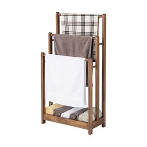 Porte-serviettes vertical marron - Product Image 3