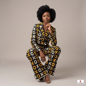High Quality African Wax Print Ankara Kitenge Cotton Fabric Custom Logo Print OEM ODM Textile Manufacturer Factory Supply - Product Image 3