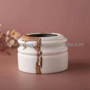 Quemador Bakhoor de incienso de resina epoxi de resina de madera de diseño decorativo recién llegado para decoración del hogar de la India por RF Crafts - Product Image 2