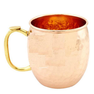 Ensemble de tasses à cocktail en cuivre Marina Gateway, faites à la main, de qualité supérieure, finition durable - Product Image 4