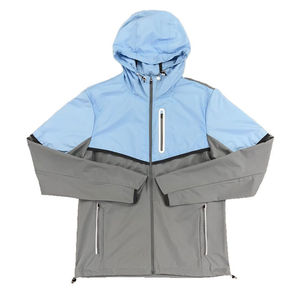 Conjuntos Deportivos de Algodón 100%, Ropa Deportiva para Hombre, Ropa Urbana Personalizada Unisex, Chaqueta Cortavientos Reflectante de Secado Rápido, Diseño 2 en 1, Invierno - Product Image 4