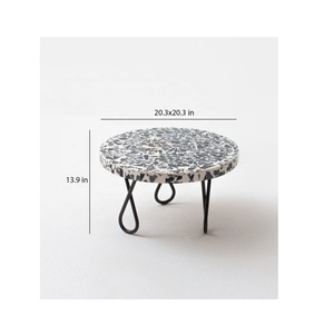 Antique Round Wooden and <b>Marble</b> Printed Design Royal <b>Cakes</b> <b>Stand</b> Manufacturer Wholesaler <b>Cake</b> <b>Cake</b> <b>Stand</b> Home & Decoration - Product Image 3