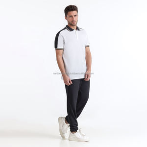 Nardon Apparel 100% algodón hombres costura personalizada bordado Logo texto diseño su propio núcleo Piqué polos - Product Image 1