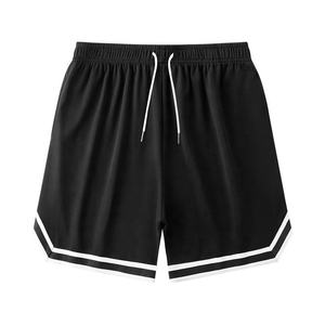 Shorts en maille pour hommes à séchage rapide, 100 % polyester, anti-plis, écologiques, pour fitness, gym, course à pied, basketball, personnalisables – Meilleures ventes - Product Image 1