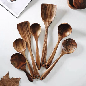 Top Selling TIMELESS CRAFT American Style <b>Serving</b> <b>Spoon</b> Ladle Spatula Collection Heat Resistant Cookware Safe Rustic Wedding - Product Image 1