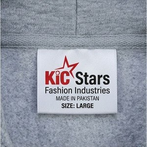 Ensemble de jogging pour homme en molleton de coton 2 pièces avec logo personnalisé, sweat à capuche zippé et pantalon de jogging, coupe ajustée décontractée - Product Image 4