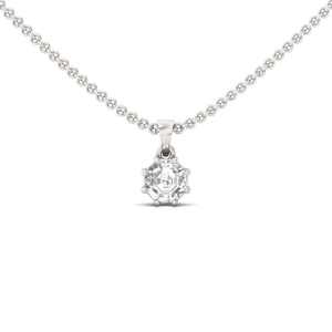 Charme octogonal personnalisé plaqué or avec diamant couleur D et pierre naturelle, bijoux pour hommes et femmes, certifié IGI, pour fiançailles, mariage, fête - Product Image 3
