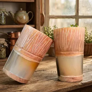 Verre à shot en corne de buffle, écologique, fait main, en corne naturelle par REHMAN CRAFT - Product Image 1