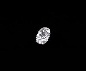 2.00 CT, Lab Grown Diamond <b>Step</b> Cut Oval Diamond, Lab Created Diamond, Unique Cut Diamond Antique Cut Diamond For Pendant - Product Image 4